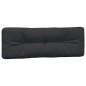 vidaXL Palettenkissen 7-tlg. Schwarz Stoff vidaXL Palettenkissen 7-tlg. Schwarz Stoff