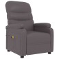 vidaXL Massagesessel Grau Kunstleder vidaXL Massagesessel Grau Kunstleder