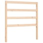 vidaXL Bettgestell mit Kopfteil 90x190 cm Massivholz vidaXL Bettgestell mit Kopfteil 90x190 cm Massivholz