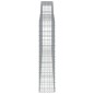 vidaXL Gabionen mit Hochbogen 3 Stk. 400x30x140/160cm Verzinktes Eisen vidaXL Gabionen mit Hochbogen 3 Stk. 400x30x140/160cm Verzinktes Eisen
