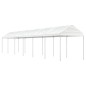 vidaXL Pavillon mit Dach Weiß 13,38x2,28x2,69 m Polyethylen vidaXL Pavillon mit Dach Weiß 13,38x2,28x2,69 m Polyethylen