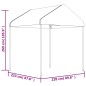 vidaXL Pavillon mit Dach Weiß 13,38x2,28x2,69 m Polyethylen vidaXL Pavillon mit Dach Weiß 13,38x2,28x2,69 m Polyethylen