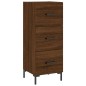 vidaXL Highboard Braun Eichen-Optik 34,5x34x180 cm Holzwerkstoff vidaXL Highboard Braun Eichen-Optik 34,5x34x180 cm Holzwerkstoff