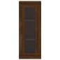 vidaXL Highboard Braun Eichen-Optik 34,5x34x180 cm Holzwerkstoff vidaXL Highboard Braun Eichen-Optik 34,5x34x180 cm Holzwerkstoff