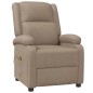 vidaXL Massagesessel Cappuccino-Braun Kunstleder vidaXL Massagesessel Cappuccino-Braun Kunstleder
