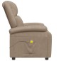 vidaXL Massagesessel Cappuccino-Braun Kunstleder vidaXL Massagesessel Cappuccino-Braun Kunstleder