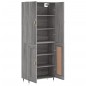 Highboard Grau Sonoma 69,5x34x180 cm Holzwerkstoff Highboard Grau Sonoma 69,5x34x180 cm Holzwerkstoff