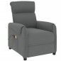 vidaXL Massagesessel mit Aufstehhilfe Dunkelgrau Stoff vidaXL Massagesessel mit Aufstehhilfe Dunkelgrau Stoff