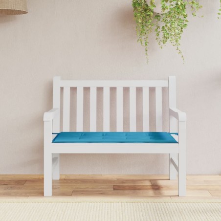 vidaXL Gartenbank-Auflage Blau 100x50x3 cm Oxford-Gewebe
