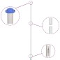 vidaXL Flagge Spaniens mit Mast 6,23 m Aluminium vidaXL Flagge Spaniens mit Mast 6,23 m Aluminium