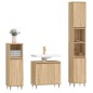 vidaXL 3-tlg. Badmöbel-Set Sonoma-Eiche Holzwerkstoff vidaXL 3-tlg. Badmöbel-Set Sonoma-Eiche Holzwerkstoff