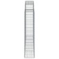 vidaXL Gabionen mit Hochbogen 6 Stk. 200x30x140/160cm Verzinktes Eisen vidaXL Gabionen mit Hochbogen 6 Stk. 200x30x140/160cm Verzinktes Eisen