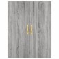 Highboard Grau Sonoma 69,5x34x180 cm Holzwerkstoff Highboard Grau Sonoma 69,5x34x180 cm Holzwerkstoff
