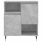 vidaXL Sideboards 2 Stk. Betongrau Holzwerkstoff vidaXL Sideboards 2 Stk. Betongrau Holzwerkstoff