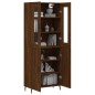 vidaXL Highboard Braun Eichen-Optik 69,5x34x180 cm Holzwerkstoff vidaXL Highboard Braun Eichen-Optik 69,5x34x180 cm Holzwerkstoff