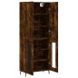 vidaXL Highboard Räuchereiche 69,5x34x180 cm Holzwerkstoff vidaXL Highboard Räuchereiche 69,5x34x180 cm Holzwerkstoff