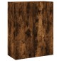 vidaXL Highboard Räuchereiche 69,5x34x180 cm Holzwerkstoff vidaXL Highboard Räuchereiche 69,5x34x180 cm Holzwerkstoff
