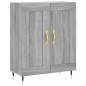 Highboard Grau Sonoma 69,5x34x180 cm Holzwerkstoff Highboard Grau Sonoma 69,5x34x180 cm Holzwerkstoff