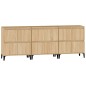 vidaXL Sideboards 3 Stk. Sonoma-Eiche 60x35x70 cm Holzwerkstoff vidaXL Sideboards 3 Stk. Sonoma-Eiche 60x35x70 cm Holzwerkstoff