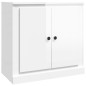 vidaXL Sideboards 3 Stk. Hochglanz-Weiß Holzwerkstoff vidaXL Sideboards 3 Stk. Hochglanz-Weiß Holzwerkstoff