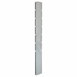 vidaXL Zaunpfosten 30 Stk. Silbern 180 cm Verzinkter Stahl