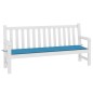 vidaXL Gartenbank-Auflage Blau 150x50x3 cm Oxford-Gewebe vidaXL Gartenbank-Auflage Blau 150x50x3 cm Oxford-Gewebe