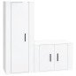 vidaXL 2-tlg. TV-Schrank-Set Hochglanz-Weiß Holzwerkstoff vidaXL 2-tlg. TV-Schrank-Set Hochglanz-Weiß Holzwerkstoff