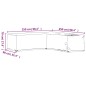 vidaXL Gartenmöbel-Abdeckungen in L-Form 2 Stk. 16 Ösen 250x250x70 cm vidaXL Gartenmöbel-Abdeckungen in L-Form 2 Stk. 16 Ösen 250x250x70 cm