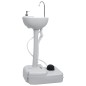 vidaXL Tragbare Campingtoilette mit Waschbecken vidaXL Tragbare Campingtoilette mit Waschbecken