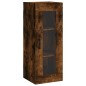 vidaXL Highboard Räuchereiche 34,5x34x180 cm Holzwerkstoff vidaXL Highboard Räuchereiche 34,5x34x180 cm Holzwerkstoff