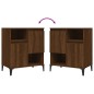 vidaXL Sideboards 3 Stk. Braun Eichen-Optik 60x35x70 cm Holzwerkstoff vidaXL Sideboards 3 Stk. Braun Eichen-Optik 60x35x70 cm Holzwerkstoff