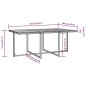 11-tlg. Garten-Essgruppe Poly Rattan Akazienholz Schwarz 11-tlg. Garten-Essgruppe Poly Rattan Akazienholz Schwarz