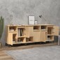 vidaXL Sideboards 3 Stk. Sonoma-Eiche 60x35x70 cm Holzwerkstoff vidaXL Sideboards 3 Stk. Sonoma-Eiche 60x35x70 cm Holzwerkstoff