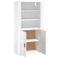 vidaXL Highboard Weiß Holzwerkstoff vidaXL Highboard Weiß Holzwerkstoff