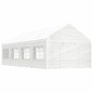 vidaXL Pavillon mit Dach Weiß 8,92x4,08x3,22 m Polyethylen vidaXL Pavillon mit Dach Weiß 8,92x4,08x3,22 m Polyethylen