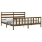 vidaXL Bettgestell mit Kopfteil Honigbraun 180x200 cm Massivholz vidaXL Bettgestell mit Kopfteil Honigbraun 180x200 cm Massivholz