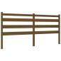 vidaXL Bettgestell mit Kopfteil Honigbraun 180x200 cm Massivholz vidaXL Bettgestell mit Kopfteil Honigbraun 180x200 cm Massivholz