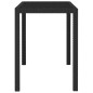 vidaXL 5-tlg. Garten-Essgruppe mit Auflagen Poly Rattan Schwarz vidaXL 5-tlg. Garten-Essgruppe mit Auflagen Poly Rattan Schwarz