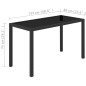 vidaXL 5-tlg. Garten-Essgruppe mit Auflagen Poly Rattan Schwarz vidaXL 5-tlg. Garten-Essgruppe mit Auflagen Poly Rattan Schwarz
