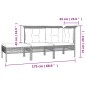 vidaXL 13-tlg. Garten-Lounge-Set mit Kissen Grau Poly Rattan vidaXL 13-tlg. Garten-Lounge-Set mit Kissen Grau Poly Rattan