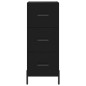 vidaXL Highboard Schwarz 34,5x34x180 cm Holzwerkstoff vidaXL Highboard Schwarz 34,5x34x180 cm Holzwerkstoff