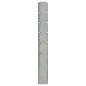 vidaXL Zaunpfosten 10 Stk. Silbern 160 cm Verzinkter Stahl vidaXL Zaunpfosten 10 Stk. Silbern 160 cm Verzinkter Stahl