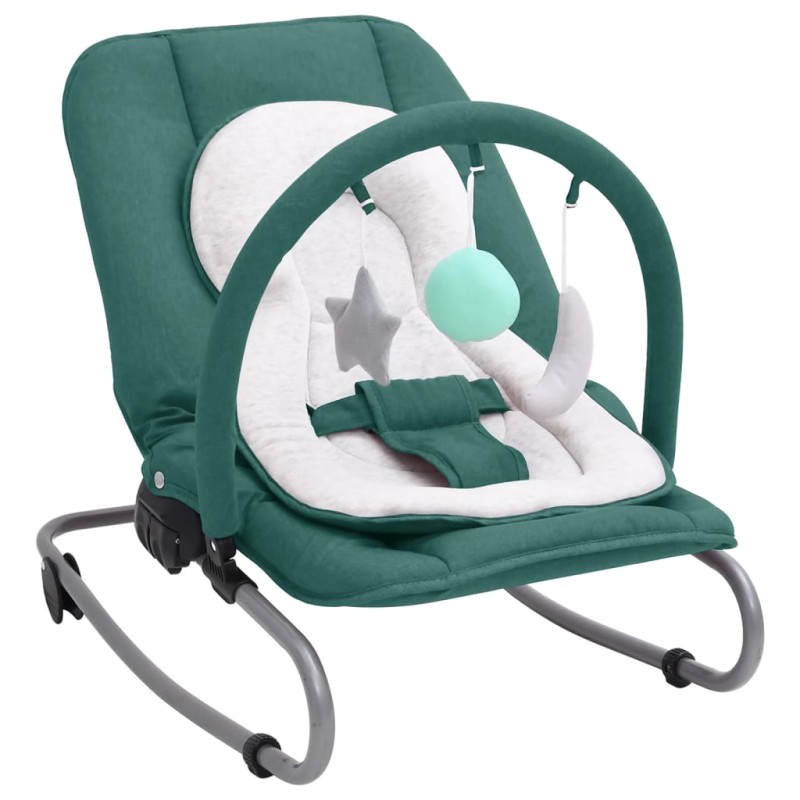 Babywippe Grün Stahl Babywippe Grün Stahl
