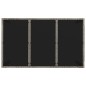 vidaXL 5-tlg. Garten-Essgruppe mit Kissen Grau Poly Rattan vidaXL 5-tlg. Garten-Essgruppe mit Kissen Grau Poly Rattan