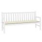 vidaXL Gartenbank-Auflage Creme 180x50x3 cm Oxford-Gewebe vidaXL Gartenbank-Auflage Creme 180x50x3 cm Oxford-Gewebe
