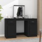 vidaXL Schminktisch mit Spiegel Schwarz 130x50x132,5 cm vidaXL Schminktisch mit Spiegel Schwarz 130x50x132,5 cm