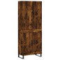 vidaXL Highboard Räuchereiche 69,5x34x180 cm Holzwerkstoff vidaXL Highboard Räuchereiche 69,5x34x180 cm Holzwerkstoff