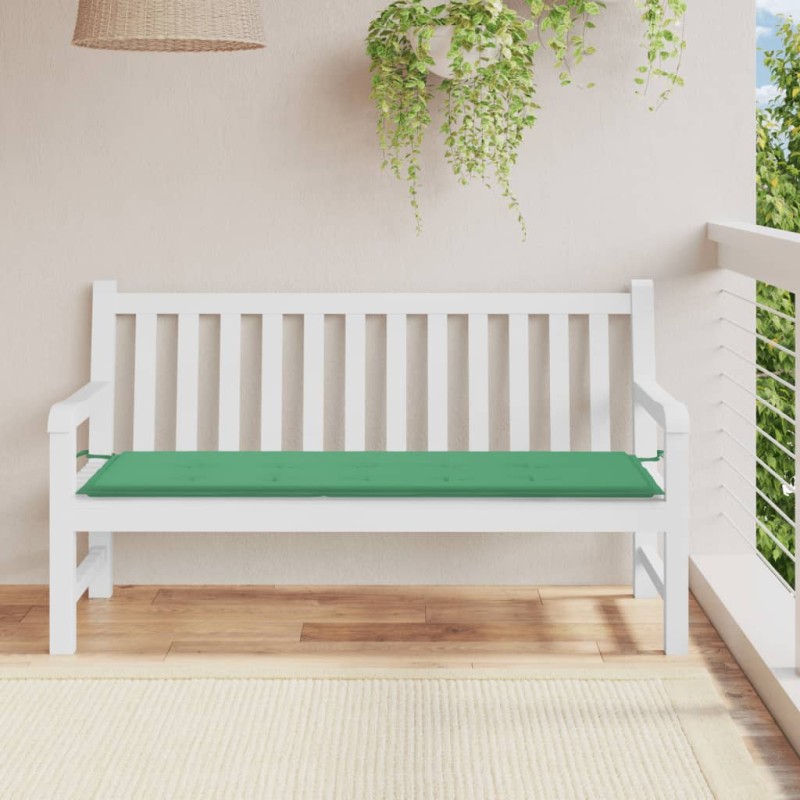 Gartenbank-Auflage Grün 150x50x3 cm Oxford-Gewebe Gartenbank-Auflage Grün 150x50x3 cm Oxford-Gewebe
