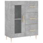 vidaXL Highboard Betongrau 69,5x34x180 cm Holzwerkstoff vidaXL Highboard Betongrau 69,5x34x180 cm Holzwerkstoff