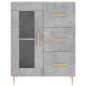 vidaXL Highboard Betongrau 69,5x34x180 cm Holzwerkstoff vidaXL Highboard Betongrau 69,5x34x180 cm Holzwerkstoff